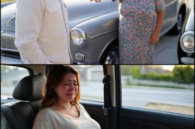 My husband left me alone in the car while i was having a baby