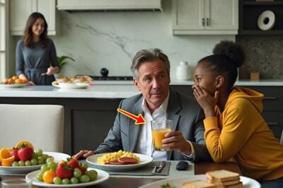 “There’s something in your drink—the black girl whispered to the billionaire. The man’s hair stood on end when he found out what was there