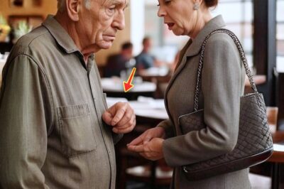 An 89-year-old man was offended when he asked for a simple sandwich at a cafe. Shocked, a wealthy woman noticed something on his wrist and froze. As she got closer and saw what it was, her face went blank, and she was completely…