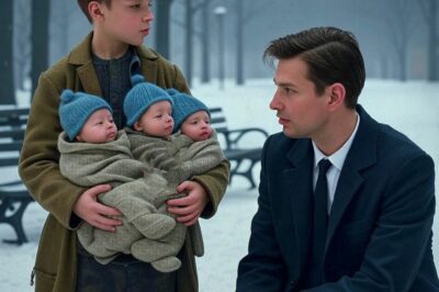 Rich Businessman Stops His Car in the Snow! What the Boy in Rags Was Carrying Made Him Freeze…